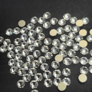 Đá pha lê trắng không cần gắn nóng, mặt phẳng, kiểu ZK 2088 16, dùng trang trí móng, đá trang trí, đá pha lê, đá giả, làm thủ công DIY - Product Image 3