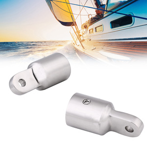Eda Bimini 316 Stainless Steel Eye <b>Cap</b> Heavy Duty <b>Marine</b> Rigging Accessory for Yachts and Ships - Product Image 1