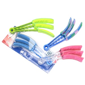 Brosse de <span class=keywords><strong>nettoyage</strong></span> de vitres en microfibre écologique Sunshine Premium, manche en plastique, fibres ultra-fines, intérieur, <span class=keywords><strong>extérieur</strong></span>, verre, <span class=keywords><strong>maison</strong></span> - Product Image 1