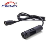 Pemancar lampu Laser, 16X60mm 450nm 30mW 50mW 80mW 100mW fokus eksternal modul Laser biru murni ukuran besar