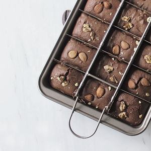 Cross Border Rectangular <strong>Brownie</strong> Pan for Baking Square Cake <strong>Tin</strong> for Grinding Bread and Cake for Home Kitchen Use - Product Image 3