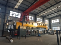Horno Rotatorio Industrial de Activación Continua Física para Procesamiento de Agua con Carbón Activado, Ambiente Protector y Motor PLC