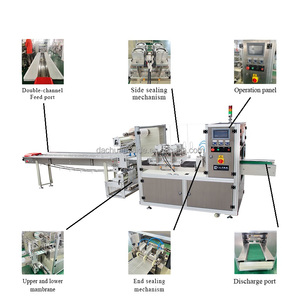 Mesin Pengemasan Makanan Aluminium Industri Segel Empat Sisi Kualitas Terbaik Stok Besar - Product Image 3