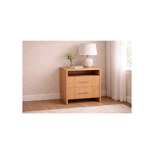 RIVEO RANGE Direct Supply Modern Design Eco-Friendly Durable Bedroom Furniture High Quality Bedside Table Wooden Nightstand - Product Image 1