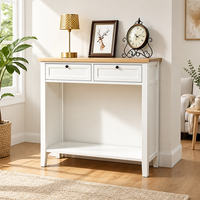 Table console durable, nouveau style chinois, moderne et minimaliste, pour entrée, couloir, bureau mural, meubles de maison