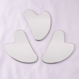 Skin Facial Roller Kristall massage werkzeuge Gesichts walze Edelstahl <span class=keywords><strong>Gua</strong></span> <span class=keywords><strong>Sha</strong></span> - Product Image 4