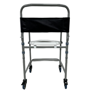 CAREME CA600-1 Chaise de toilette réglable en hauteur en acier de qualité supérieure pour personnes âgées/handicapées – Stabilité et sécurité médicales garanties - Product Image 4