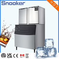 Snooker Top1 Manufacture Refroidisseur d'Air Split Commercial Machine à Glaçons Automatique Blocs de Glaçons Cubiques 500-1000kg en Chine