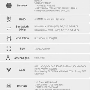 Router ZTE MC888 Ultra 5G - Product Image 4