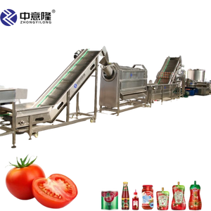 全自動小型加工プラントプロのトマトジャム生産ライントマトペースト加工機ジャムを作るための価格 - Product Image 1
