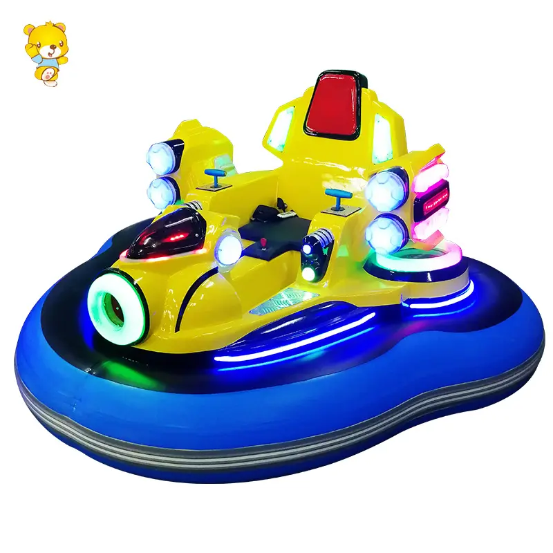 Carro inflável do pára-choque para crianças, equipamento do parque de diversões, carro de corrida