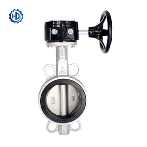 Aplikasi Pengolahan Air dan Air Limbah Katup Kupu-kupu Wafer Turbin Baja Tahan Karat D371X-10P - Product Image 3