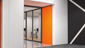 Porte intérieure moderne de haute qualité en acier ignifugé 3Hr insonorisée avec revêtement en poudre pour hôtels maisons appartements hôpitaux cuisines - Product Image 3