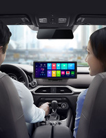 10.26 pouces 4G + 32G Android 8.1 voiture Dvr caméra sur tableau de bord FHD Android Dash caméra avec GPS WiFi enregistreur vidéo numérique