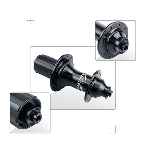 Moyeux de vélo de route à roulements étanches avant et arrière, 8-12 vitesses, 6 cliquetis, 72 clics, frein sur jante, 20-24 trous, en vente - Product Image 3