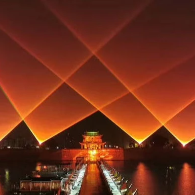 IP67 Waterproof Big Power 30W 35W 40W Landscape Outdoor Full Color Rgb Laser Projector Show