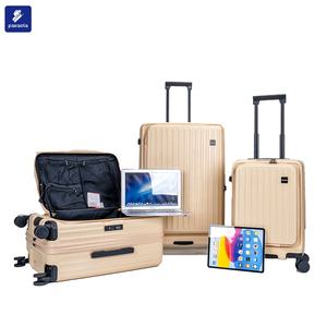 Vente en gros <span class=keywords><strong>de</strong></span> bagages à cadre en aluminium 3 pièces 20/24/28 pouces TSA Lock PC Hard Shell <span class=keywords><strong>Valise</strong></span> 360 ° Spinner Roues Voyage durable - Product Image 2