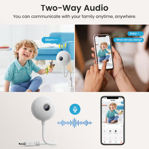 كاميرا Tuya WiFi ، كاميرا أمان USB ، صوت ثنائي الاتجاه ، منظر ليلي ، مراقبة منزلية ذكية ، مراقبة أطفال صغيرة ، كاميرا أمان ذكية للحياة - Product Image 6
