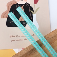 Nouvelles pailles à boire en plastique réutilisables, imprimées et personnalisables, écologiques, pour accessoires de bar d'Halloween et décorations d'Halloween