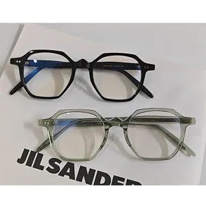 Prezzi all'ingrosso acetato ottica Anti luce blu montature per occhiali da donna a mano occhiali con lenti polarizzanti