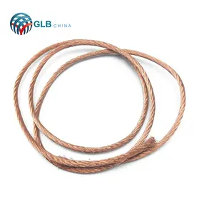 Cable de cobre trenzado redondo,