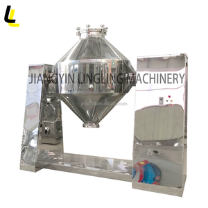 W bentuk kerucut ganda Mixer bubuk putar pencampur baja tahan karat vertikal untuk Bumbu rempah bubuk - Product Image 3