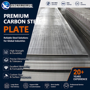 แผ่นเหล็กคาร์บอน ASTM A572 ขนาด 20 มม. 1250 มม. ผ่านกระบวนการพ่นทราย A572 Q345 สำหรับงานผลิตสะพาน - Product Image 1