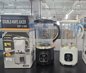 Mixeur portable sans fil électrique à trois lames pour la maison et l'extérieur, grande capacité, broyeur de glace - Product Image 6