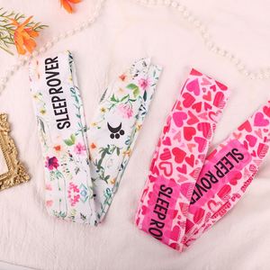Pañuelo largo personalizado de moda con estampado floral para mujer, ideal como accesorio para el cabello o para sujetar el bolso. - Product Image 2