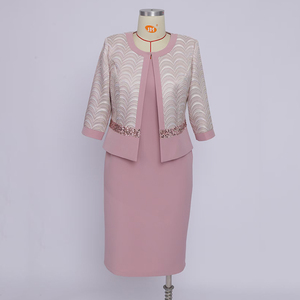 New Arrivals Design Fashion Mother of the Bride <b>Plus</b> <b>Size</b> Occasional Women Church <b>Dresses</b> Suit for Church Wedding - Product Image 1