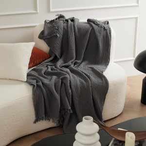 Vente <span class=keywords><strong>chaude</strong></span> 100% pur coton respirant et léger canapé-<span class=keywords><strong>lit</strong></span> familial adapté aux couvertures toutes saisons 4 couches - Product Image 5