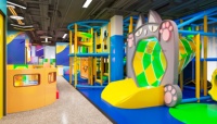 Aire de jeux Dreamland en PVC souple pour enfants, maison de jeu d'intérieur, jeux de ramassage, équipement de centre d'activités pour les 3-15 ans, 5-100