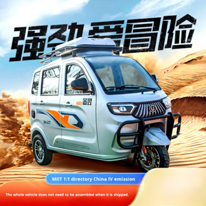China JINYI driewielige motorfiets 200cc 250cc benzine tuktuk benzine auto-riksja motortaxi driewielers - Product Image 3