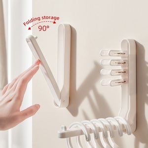 Organizadores de Armario Domésticos que Ahorran Espacio, Perchas para Ropa, Estante de Clasificación, Diseño Plegable Decorativo para Cocina - Product Image 3