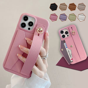 Nouvelle tendance pour iPhone 15 4 ultra Pro Max Étui de téléphone en cuir pour <span class=keywords><strong>Xiaomi</strong></span> 14 Accessoire de téléphone portable Porte-cartes et <span class=keywords><strong>pochette</strong></span> - Product Image 1