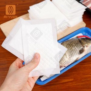 Tampon absorbant d'eau douce 180*120mm pour fruits de mer et aliments - Product Image 1