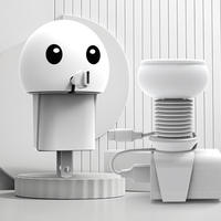 Outil de gestion des câbles en silicone Octopus, enrouleur et organisateur flexible pour câbles de chargeur