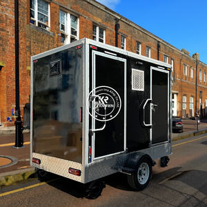 2025 Luxury Portable Toilet Trailer Hitch Toilet 23468 Seat <b>Mobile</b> Restroom Trailer Bathroom Containers - Product Image 2