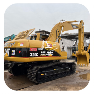 เครื่องขุด320C สำหรับแมวมือสองแบบดั้งเดิมจากญี่ปุ่นช่วงเวลาทำงานต่ำ CAT320D CAT320CL CAT320C มือสอง - Product Image 1