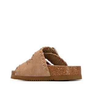 Xti Pantoufle basse pour femme 145073 Camel Talon 3 cm Taille 40 Pour la maison - Product Image 3