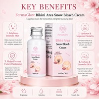 Crème éclaircissante extra forte à effet rapide pour la peau du corps, éclaircissement intime pour la zone du bikini, crème blanchissante pour les parties intimes, crème blanchissante pour femmes