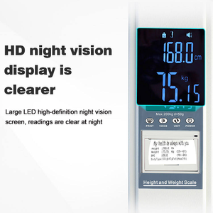 Báscula Médica Digital Ultrasónica Veidt H08 para Medir Peso y Altura Corporal con Alta Precisión - Product Image 4