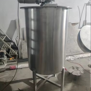 ถังผสมสแตนเลสอุตสาหกรรมพร้อมเครื่องกวนสำหรับเครื่องดื่มอัดลมและกระบวนการผลิตอาหาร 440V รับประกัน 1 ปี ไมครอน อินเดีย - Product Image 1
