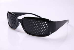 Gafas estenopeicas para mejorar la vista, gafas para el cuidado de la visión, antifatiga - Product Image 3