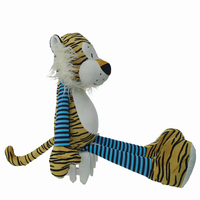 Fabrication d'un cadeau promotionnel jouet tigre mignon en peluche personnalisé jouet animal en peluche pour cadeau