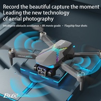 AE7 Obstacle Avoidance Optical Flow 5g Brushless Rc Drone Toy Dual Camera Gps Smart Screen Remote Quadcopter for Beginners