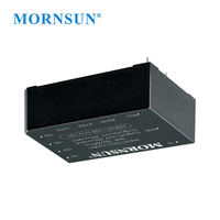 MORNSUN 5W Modul Konverter AC DC Output Ganda LHE05-20Dxx Catu Daya Pemasangan di Papan 85-264VAC Input Universal Modul Kompak
