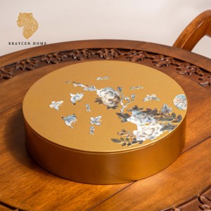 Bandeja China para Frutas, Dulces, Dátiles, Plato de Madera para Servir Frutos Secos, Cacahuetes y Frutas Deshidratadas - Product Image 3