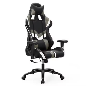 Chaises de jeu RGB de luxe en cuir synthétique de haute qualité, réglables en hauteur et pivotantes, pour ordinateur (2 chaises de jeu) - Product Image 3