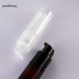 Bestselling 60ml dark brown <b>plastic</b> dry shampoo <b>bottle</b> spray <b>empty</b> hair fiber powder <b>bottle</b> with spray - Product Image 3